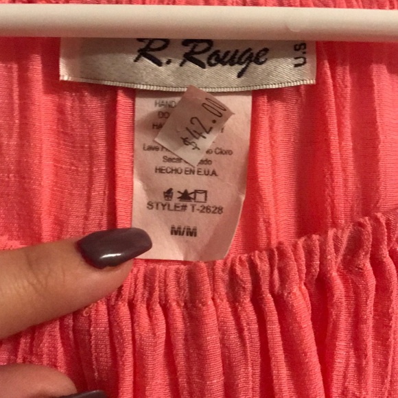 Pink lace blouse - Picture 3 of 3